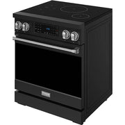 Thor Kitchen 30-inch Freestanding Induction/Electric Range with Tilt Panel RSI30B-SS