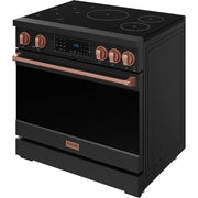 Thor Kitchen 36-inch Freestanding Induction/Electric Range with Tilt Panel RSI36B-RSG
