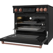 Thor Kitchen 36-inch Freestanding Induction/Electric Range with Tilt Panel RSI36B-RSG