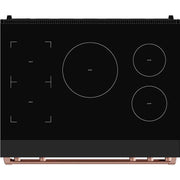 Thor Kitchen 36-inch Freestanding Induction/Electric Range with Tilt Panel RSI36B-RSG