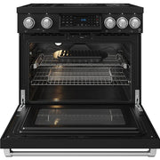 Thor Kitchen 36-inch Freestanding Induction/Electric Range with Tilt Panel RSI36B-SS