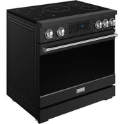 Thor Kitchen 36-inch Freestanding Induction/Electric Range with Tilt Panel RSI36B-SS