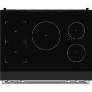 Thor Kitchen 36-inch Freestanding Induction/Electric Range with Tilt Panel RSI36B-SS