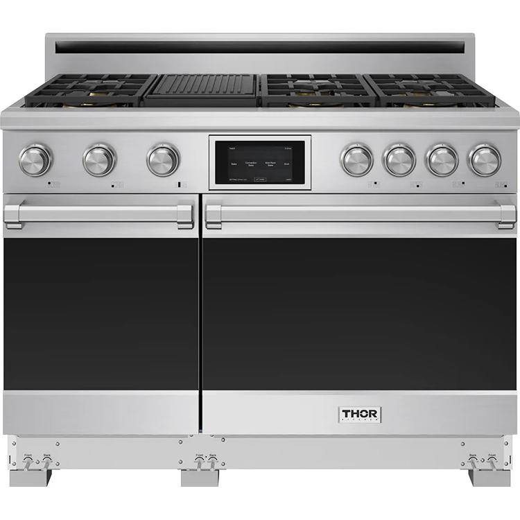 Thor Kitchen 48-inch Freestanding Dual Fuel Range XRD48E