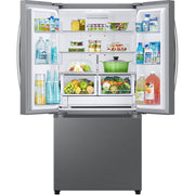 Samsung 33-inch, 25 cu.ft. Bespoke AI 3-Door French Door Refrigerator RF25C5A01SRAA