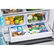 Samsung 33-inch, 25 cu.ft. Bespoke AI 3-Door French Door Refrigerator RF25C5A01SRAA
