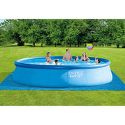 Intex 26175EH Easy Set Inflatable Pool (18' x 48") + Deluxe Pool Skimmer
