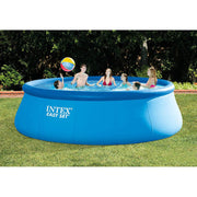 Intex 26175EH Easy Set Inflatable Pool (18' x 48") + Deluxe Pool Skimmer