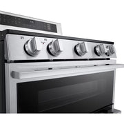 LG 30-inch, 7.3 cu. ft. Smart Electric Double Oven Freestanding Range with ProBake Convection® LDEL7324YE