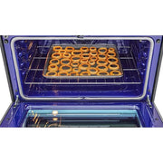LG 30-inch, 7.3 cu. ft. Smart Electric Double Oven Freestanding Range with ProBake Convection® LDEL7324YE