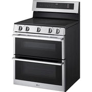 LG 30-inch, 7.3 cu. ft. Smart Electric Double Oven Freestanding Range with ProBake Convection® LDEL7324YE