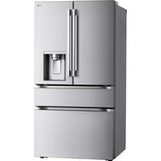 LG 29 cu. ft. Smart Standard-Depth MAX™ 4-Door French Door Refrigerator with Full-Convert Drawer™ LF29N8330S