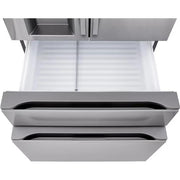 LG 29 cu. ft. Smart Standard-Depth MAX™ 4-Door French Door Refrigerator with Full-Convert Drawer™ LF29N8330S