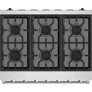Thor Kitchen 36-inch Freestanding Gas Range with Precision Knob Control RSG36P