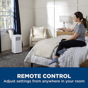 GE 6,100 BTU Portable Air Conditioner with Dehumidifier, White - Refurbished
