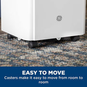 GE 6,100 BTU Portable Air Conditioner with Dehumidifier, White - Refurbished