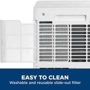 GE 6,100 BTU Portable Air Conditioner with Dehumidifier, White - Refurbished