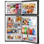 GE 30-inch, 19 cu. ft. Freestanding Top Freezer Refrigerator with Garage-Ready Performance GPS19KGZBB