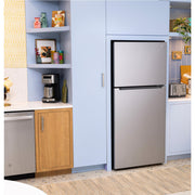 GE 30-inch, 19 cu. ft. Freestanding Top Freezer Refrigerator with Garage-Ready Performance GPS19KYZFS
