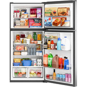 GE 30-inch, 21 cu. ft. Freestanding Top Freezer Refrigerator with Garage-Ready Performance GPS21KYZFS
