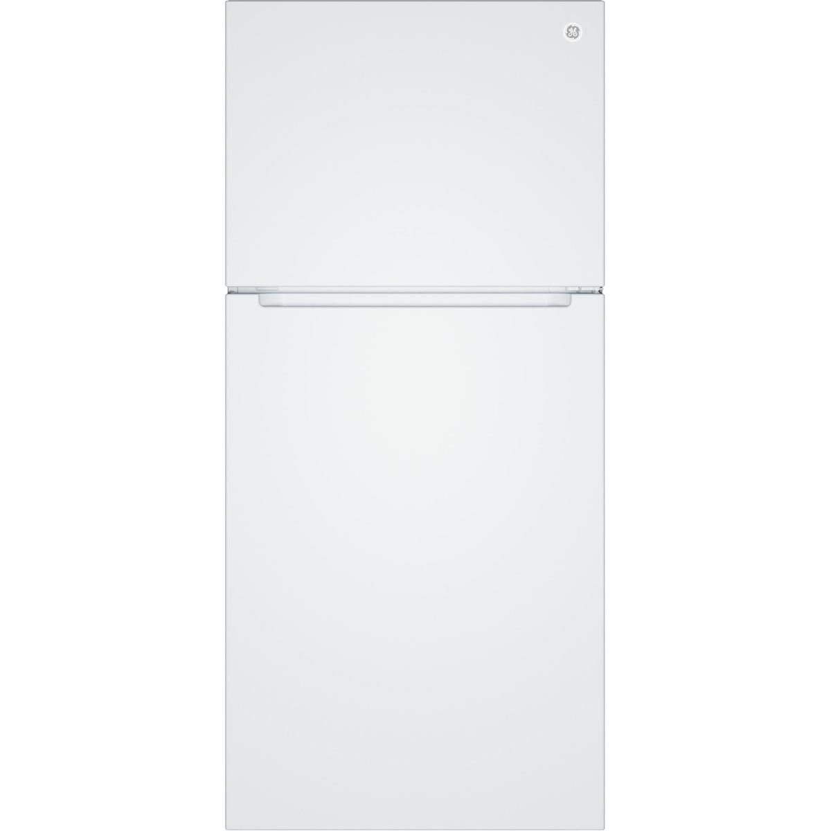 GE 30-inch, 21 cu. ft. Freestanding Top Freezer Refrigerator with Garage-Ready Performance GPS21KGZWW