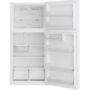 GE 30-inch, 21 cu. ft. Freestanding Top Freezer Refrigerator with Garage-Ready Performance GPS21KGZWW