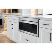 Frigidaire Professional 30-inch, 1.2 cu. ft. Built-In Drawer Microwave Oven with IllumiTouch™ Control Panel UMBW3011AS