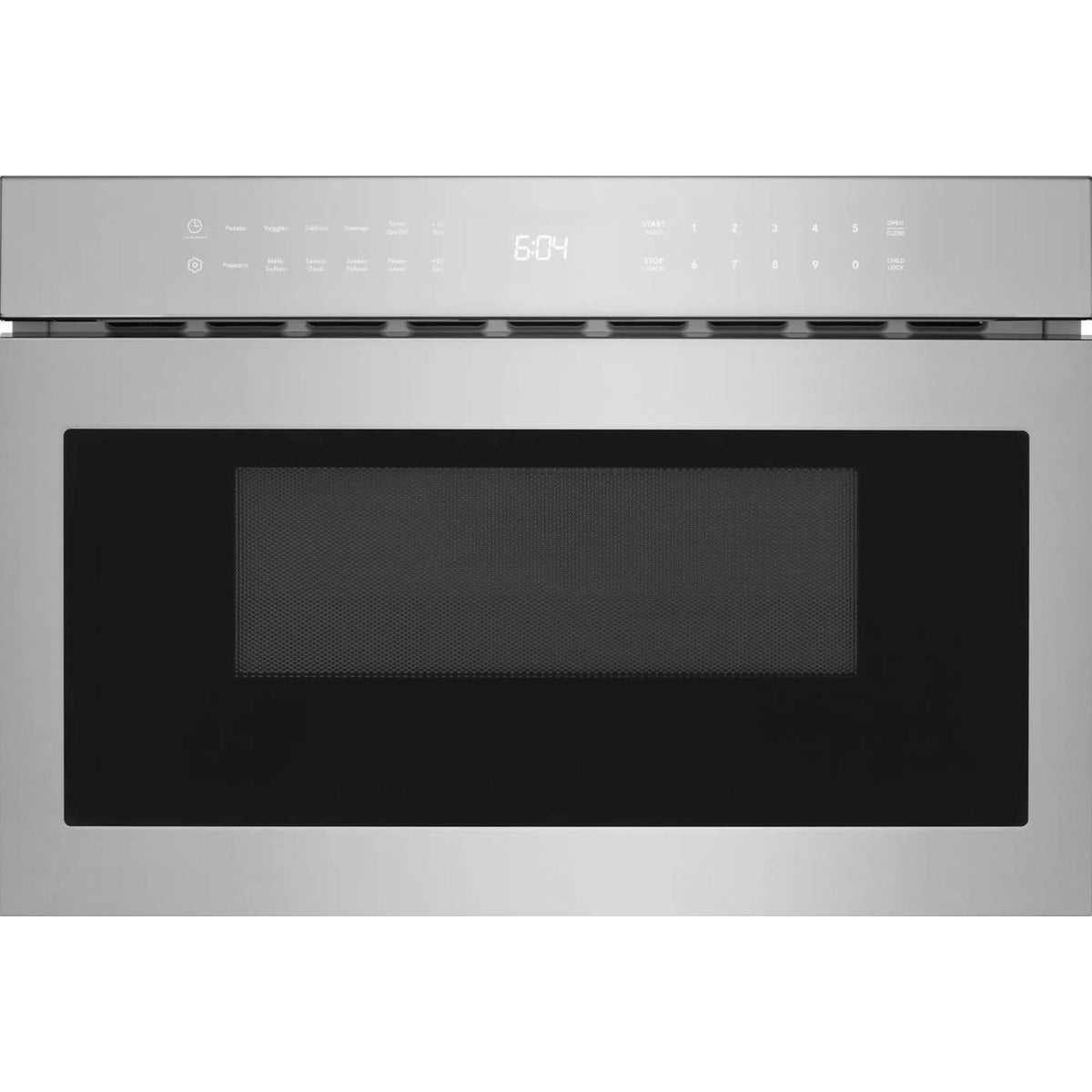 Frigidaire Professional 24-inch, 1.2 cu. ft. Built-In Drawer Microwave Oven with IllumiTouch™ Control Panel UMBW2411AS