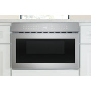 Frigidaire Professional 24-inch, 1.2 cu. ft. Built-In Drawer Microwave Oven with IllumiTouch™ Control Panel UMBW2411AS