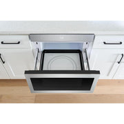 Frigidaire Professional 24-inch, 1.2 cu. ft. Built-In Drawer Microwave Oven with IllumiTouch™ Control Panel UMBW2411AS