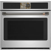 Café 30-inch, 5.0 cu. ft. Built-in Single Wall Oven with True European Convection CTS90DP2ZS1