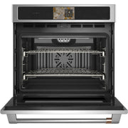 Café 30-inch, 5.0 cu. ft. Built-in Single Wall Oven with True European Convection CTS90DP2ZS1