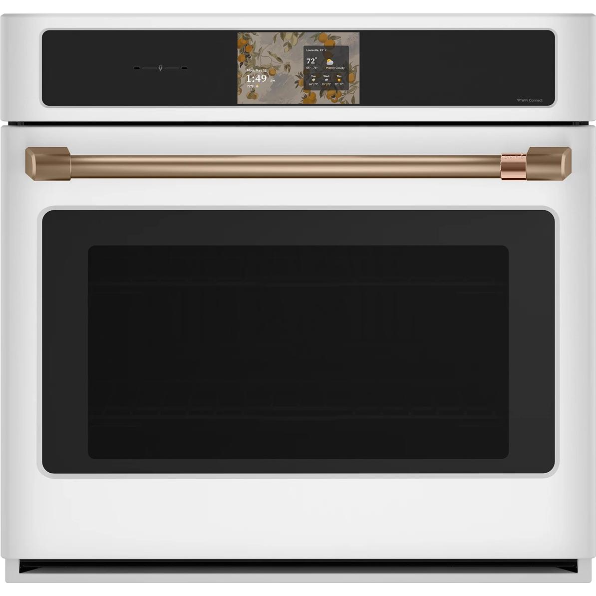 Café 30-inch, 5.0 cu. ft. Built-in Single Wall Oven with True European Convection CTS90DP4ZW2