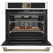 Café 30-inch, 5.0 cu. ft. Built-in Single Wall Oven with True European Convection CTS90DP4ZW2