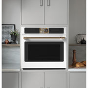Café 30-inch, 5.0 cu. ft. Built-in Single Wall Oven with True European Convection CTS90DP4ZW2