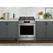 Frigidaire Professional 30-inch Gas Range with Stone-Baked Pizza PCFG3085BF