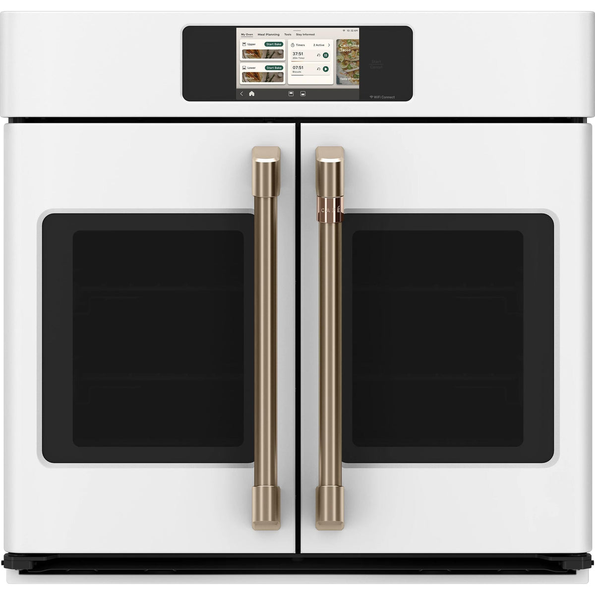 Café 30-inch, 5.0 cu. ft. Built-in Single Wall Oven with True European Convection CTS90FP4ZW2