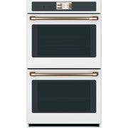 Café 30-inch, 10.0 cu. ft. Built-in Double Wall Oven with True European Convection CTD90DP4ZW2