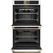 Café 30-inch, 10.0 cu. ft. Built-in Double Wall Oven with True European Convection CTD90DP4ZW2