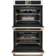 Café 30-inch, 10.0 cu. ft. Built-in Double Wall Oven with True European Convection CTD90DP4ZW2