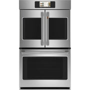 Café 30-inch, 10.0 cu. ft. Built-in Double Wall Oven with True European Convection CTD90FP2ZS1