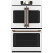 Café 30-inch, 10.0 cu. ft. Built-in Double Wall Oven with True European Convection CTD90FP4ZW2