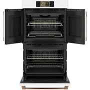 Café 30-inch, 10.0 cu. ft. Built-in Double Wall Oven with True European Convection CTD90FP4ZW2