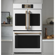 Café 30-inch, 10.0 cu. ft. Built-in Double Wall Oven with True European Convection CTD90FP4ZW2