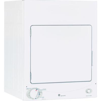 GE 3.6 cu. ft. Electric Dryer DSKS333ECWW