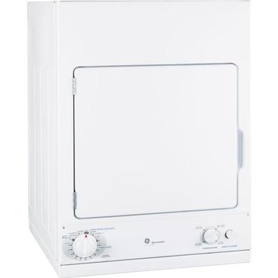 GE 3.6 cu. ft. Electric Dryer DSKS433EBWW