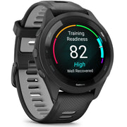Garmin Forerunner 265 GPS Smartwatch - 46mm, Black/Powder Gray