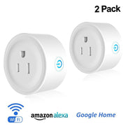 Deco Gear 2 Pack WiFi Smart Plugs (Compatible with Amazon Alexa & Google Home)