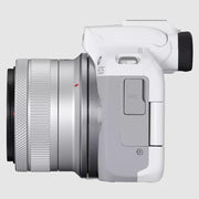 Canon EOS R50 Mirrorless Camera White + 18-45mm IS STM Lens Kit Essential Bundle