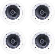Klipsch R-1650-C In-Ceiling Speaker - White (4-Pack)